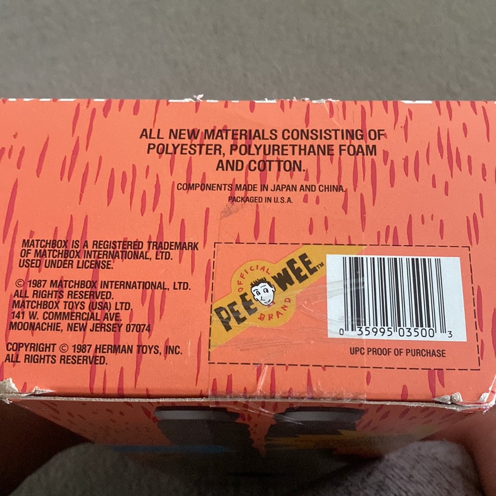 Pee-Wee Herman pullstring doll - Picture 7 of 7